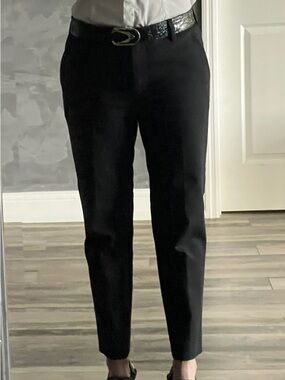 3.1 Phillip Lin Black Tailored Slacks Size 2